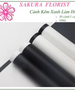 giấy gói hoa viền đen trắng